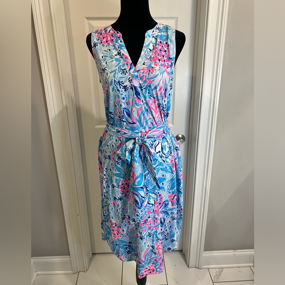 Lilly Pulitzer belted dress S